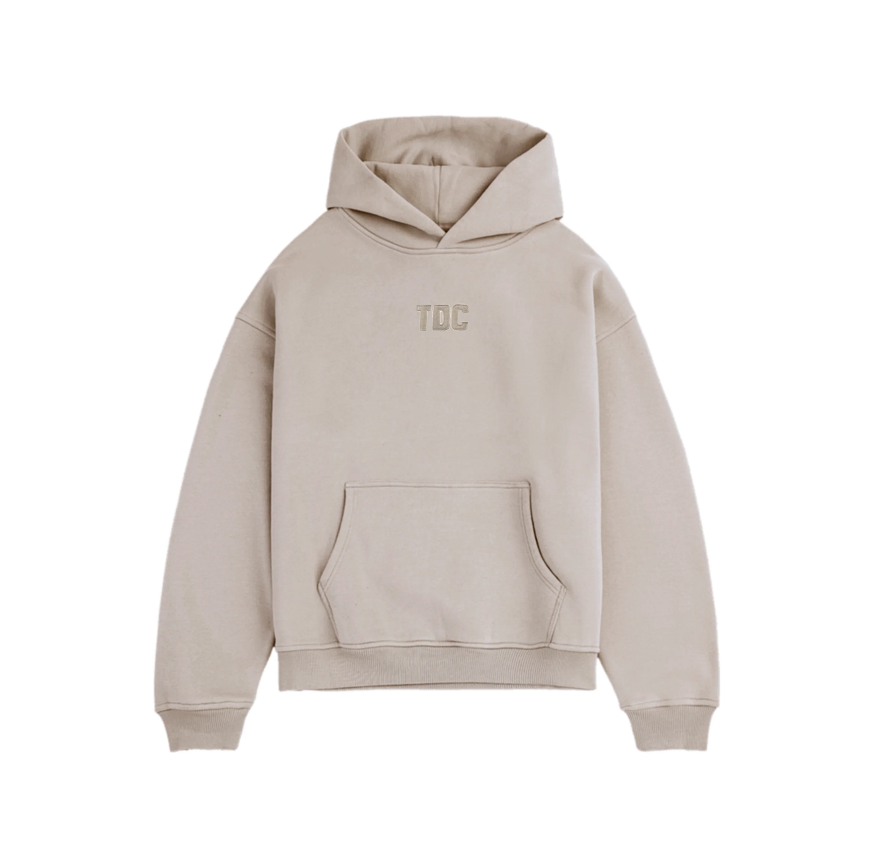 Heavyweight Hoodie | TDC Natural Stone/Tan - Image 2